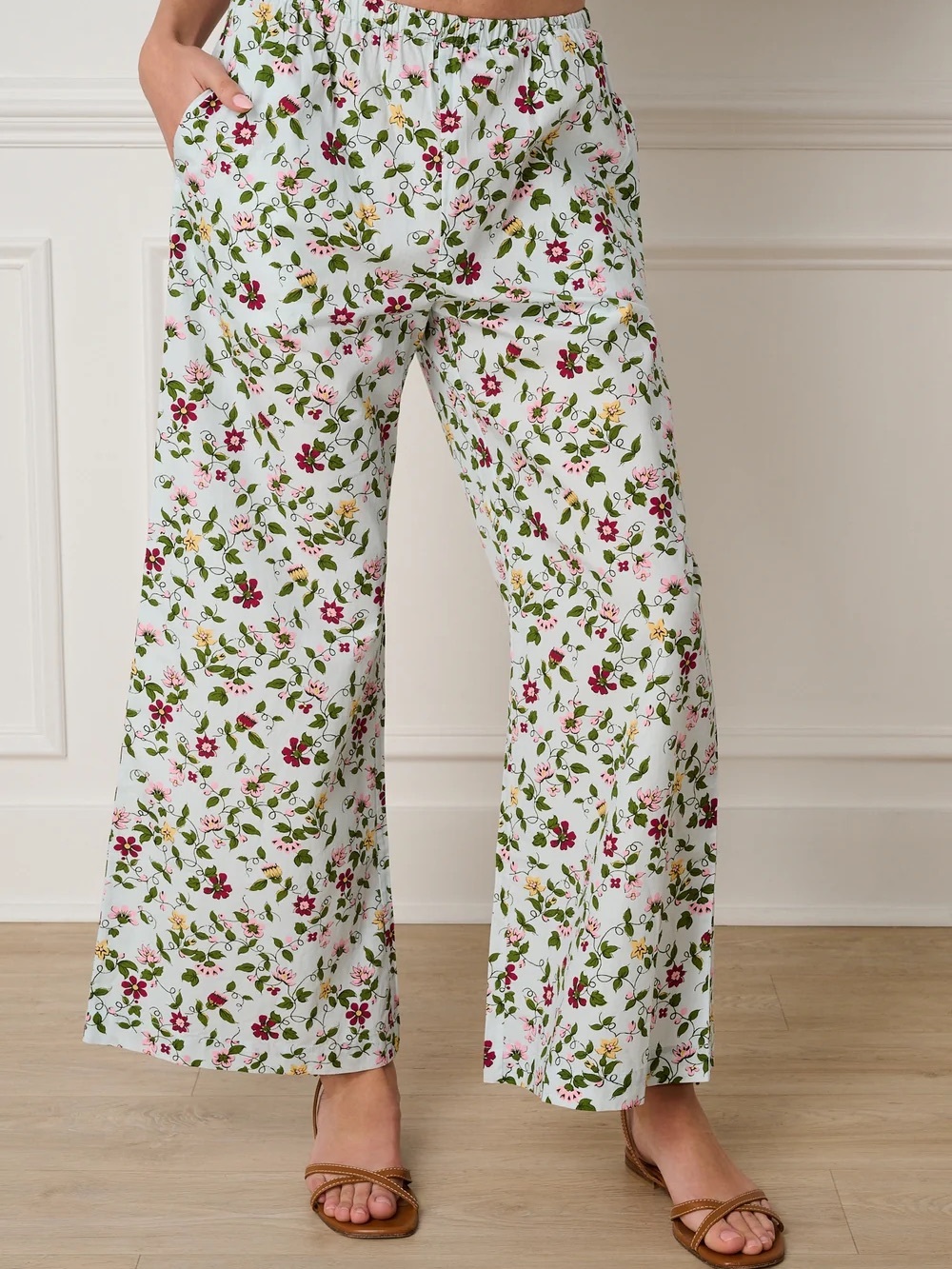 The Nicole Pant CELESTE VINTAGE FLORAL